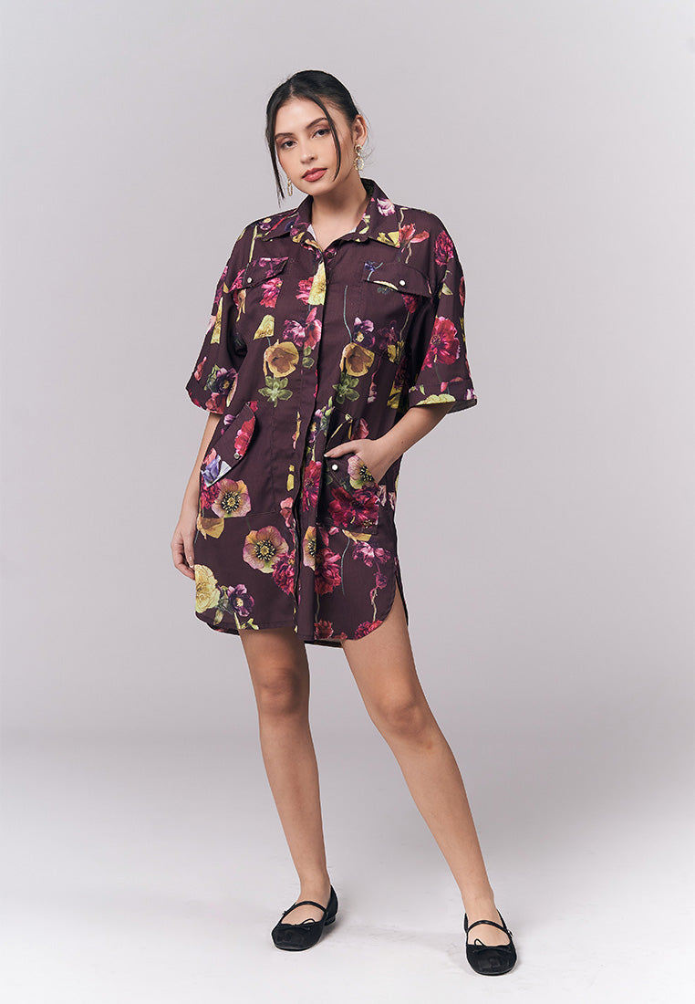 Justice Short Sleeve Dress (Multi)