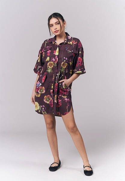 Justice Short Sleeve Dress (Multi)