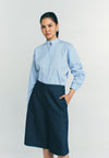 RAF Pear Long Sleeve W/ Belt (Blue )