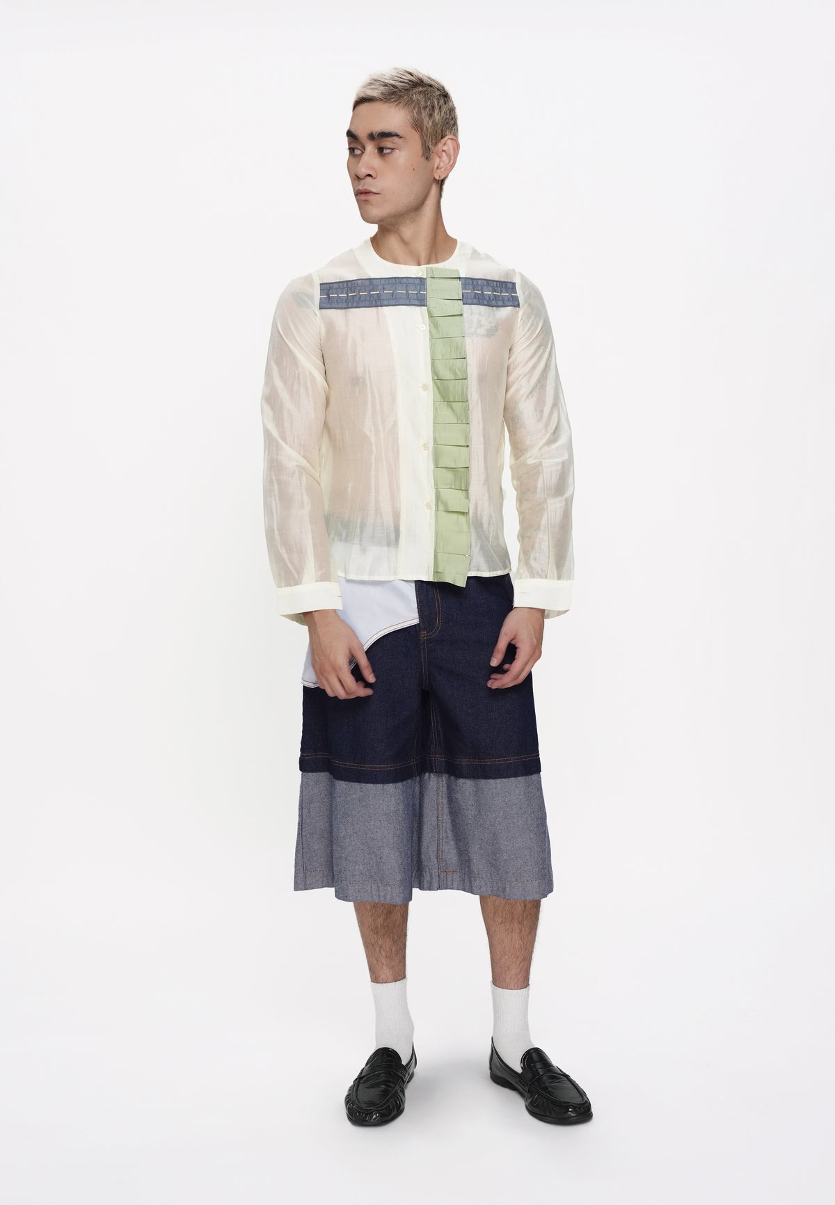 Plains & Prints x Randolf Guts Jorts  (Denim Blue)