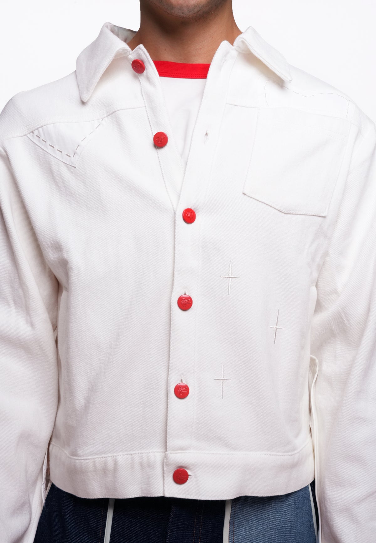 Plains & Prints x Randolf Hero Long Sleeve Jacket (Offwhite)