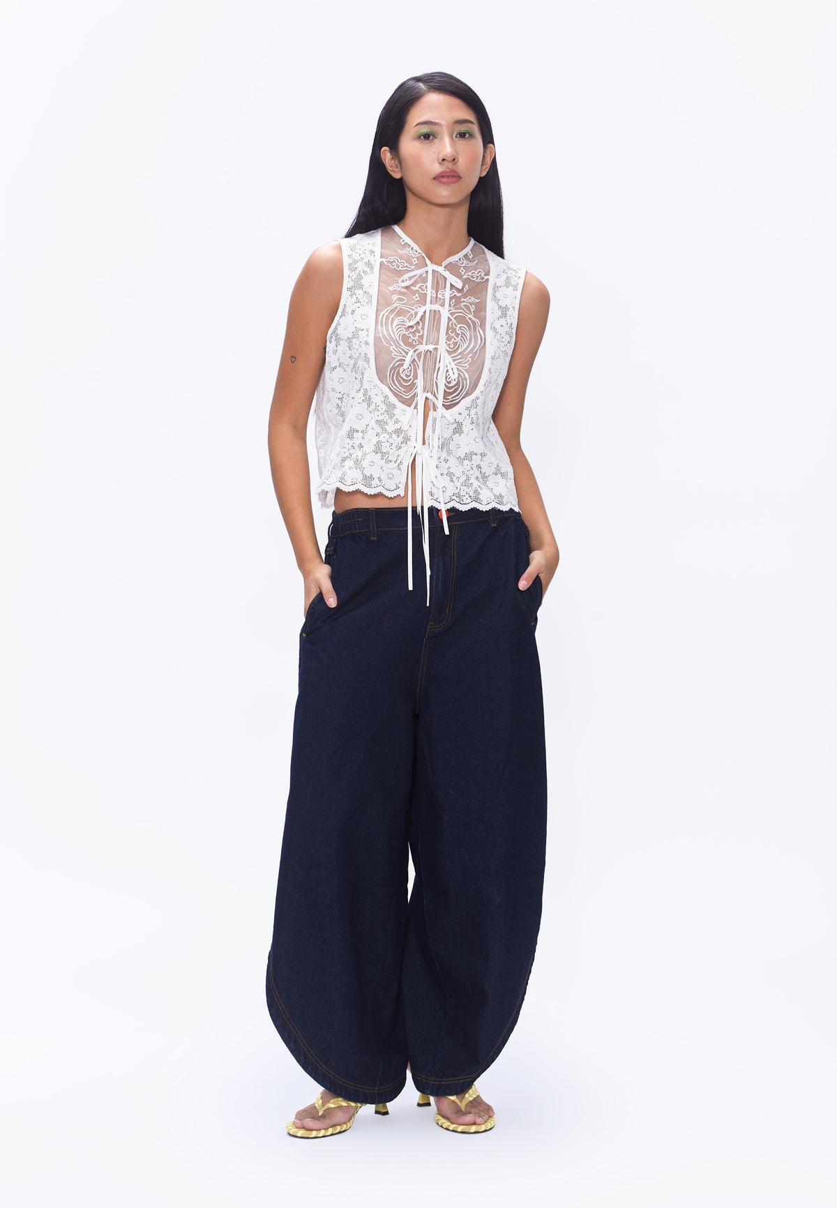 Plains & Prints x Randolf Petals Pants (Denim)