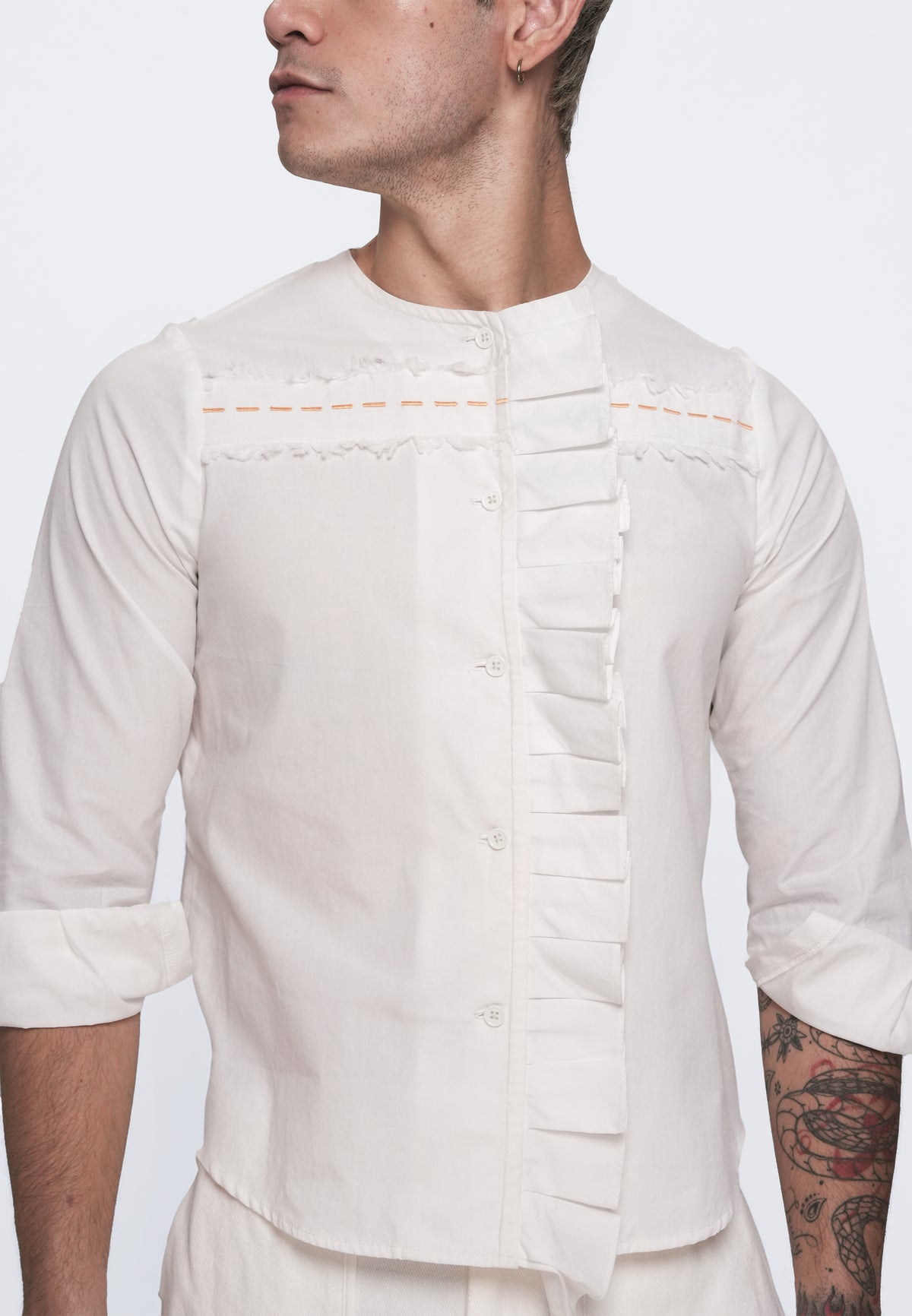 Plains & Prints x Randolf Road Long Sleeve Top (Offwhite)