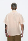 Plains & Prints x Randolf Joji Short Sleeve Top (Cream)