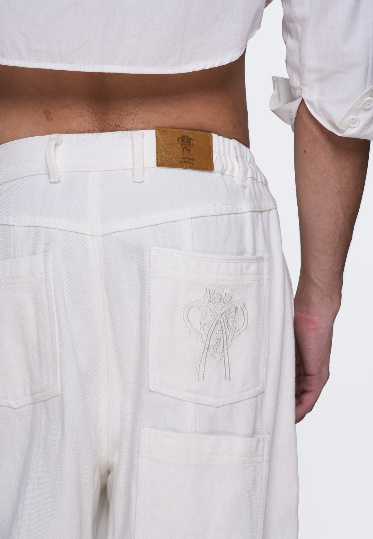 Plains & Prints x Randolf Hero Jeans (Offwhite)