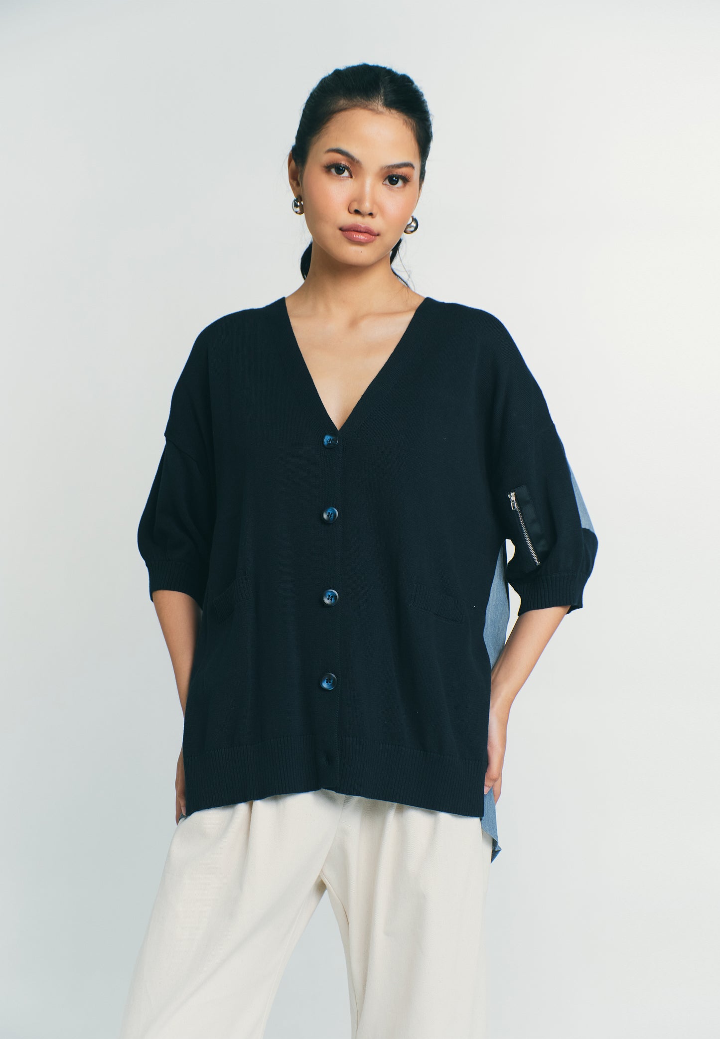 RAF Paddle Short Sleeve Top (Midnight Blue)