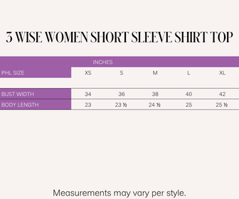 Holiday Tees 2025 3 Wise Women Short Sleeve Shirt Top(Rust)