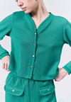 Almare Ablair Long Sleeve Top (Green)