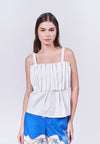 Almare Alaedon Sleeveless Top (Off-white)