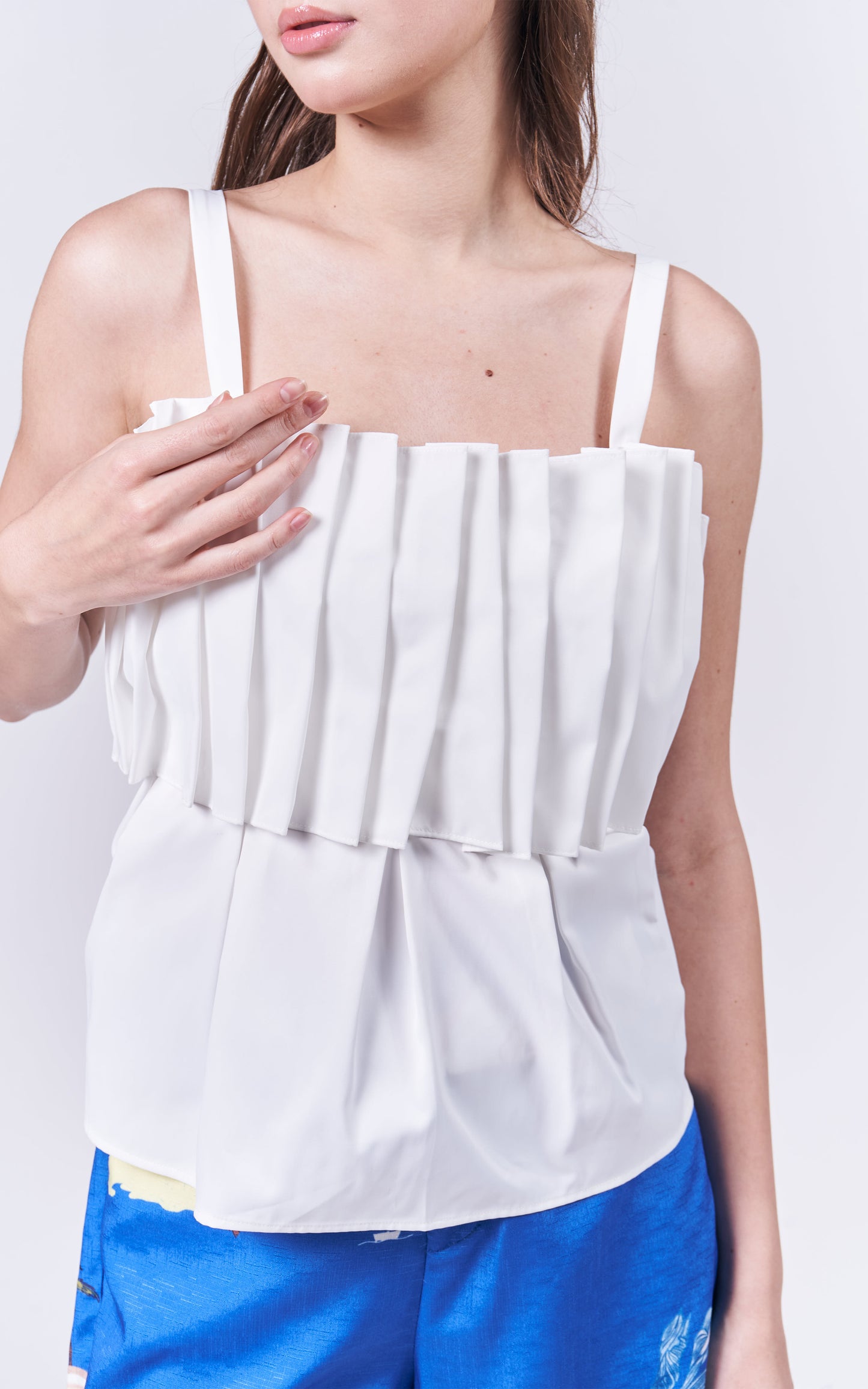 Almare Alaedon Sleeveless Top (Offwhite)