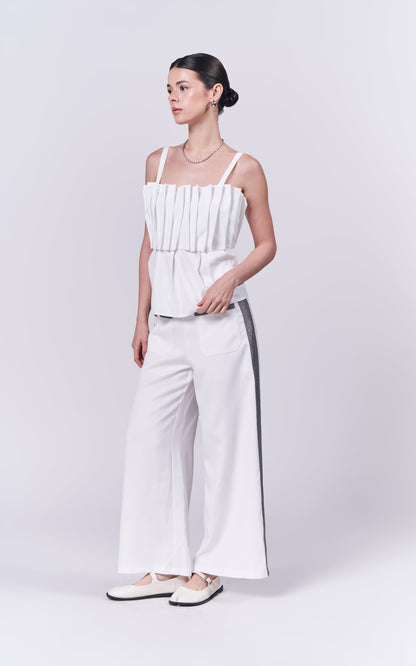 Almare Alaedon Sleeveless Top (Offwhite)