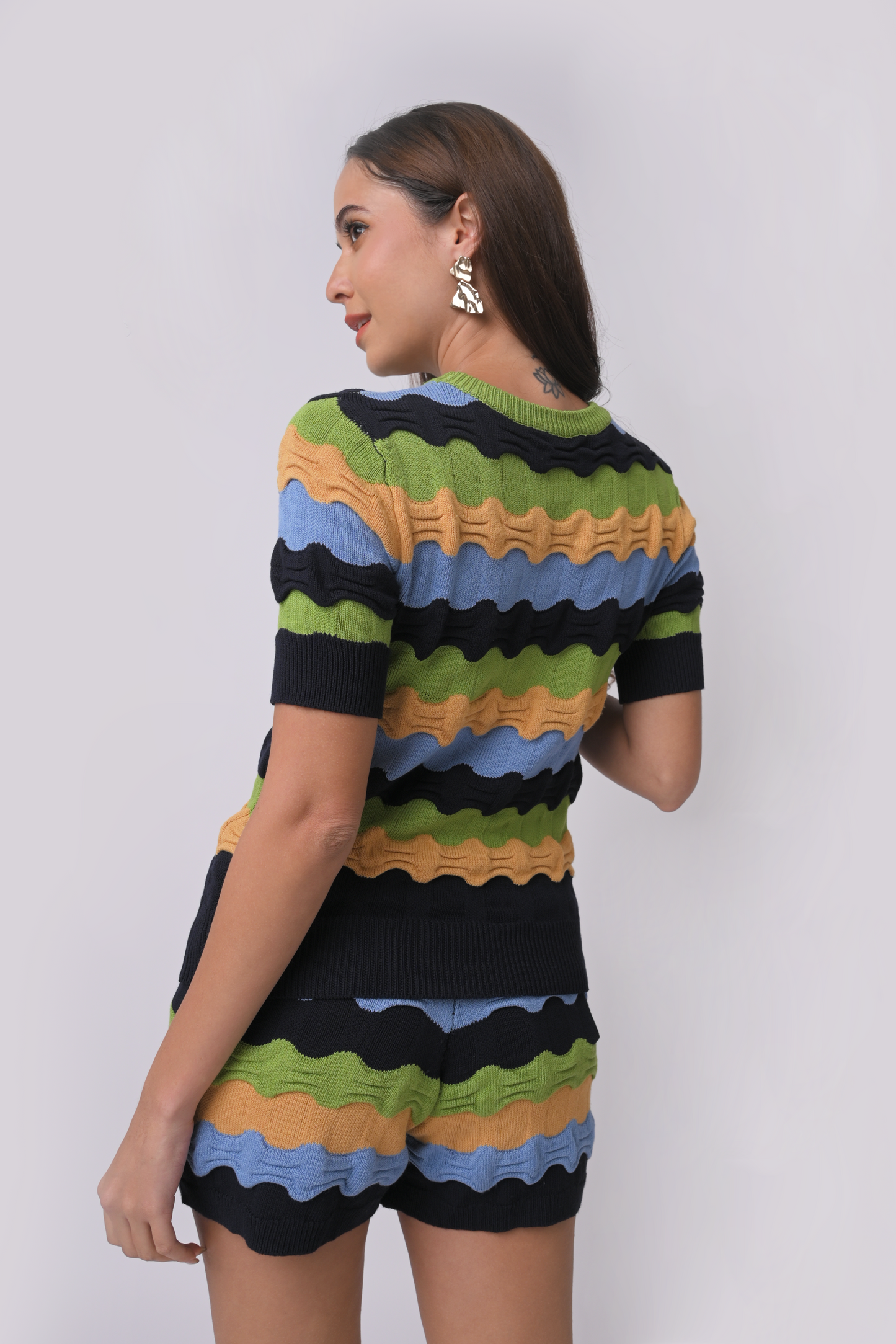 Alane Short Sleeve Top (Multi)