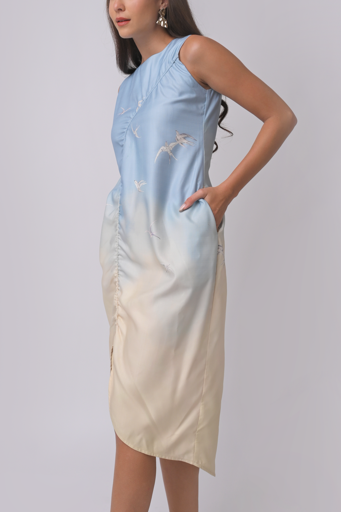 Amari Sleeveless Dress (Multi)