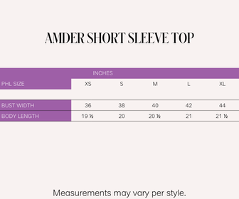 Amder Short Sleeve Top (Light Blue)