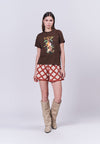 Almare Amesti Shorts (Red/Cream)