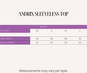 Andrix Sleeveless Top (Taupe)