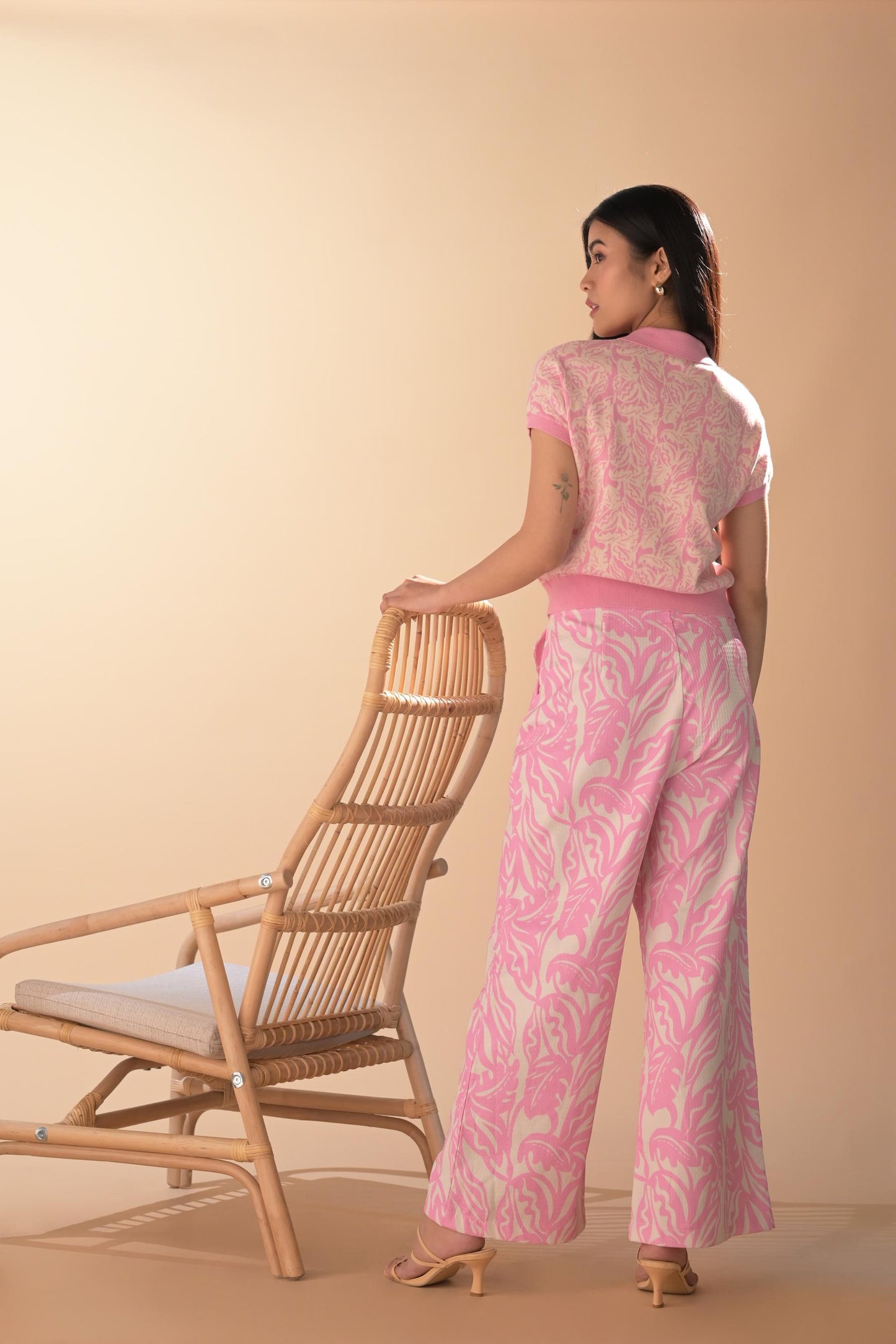 Raf Aperol Pants (Pink/White)