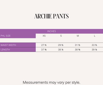 Archie Pants (Camel)