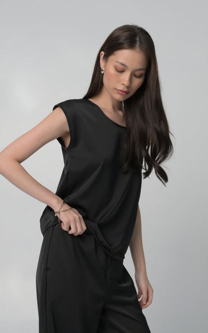 RAF Auckley Sleeveless Top And Pants (Black)