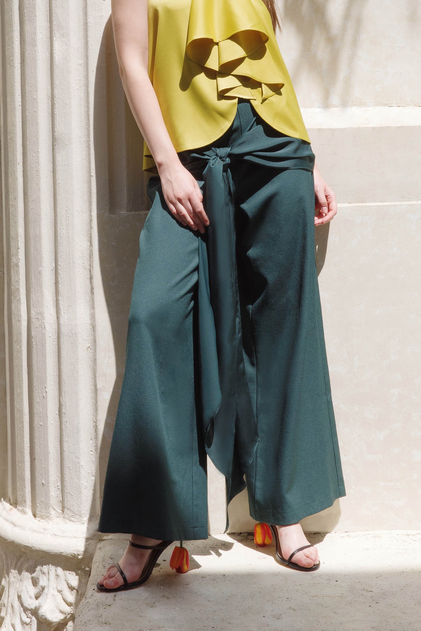 Plains & Prints X Michael Leyva Azula Pants  (Emerald)