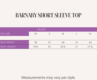 Barnaby Short Sleeve Top (Blue)