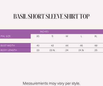 Basil Short Sleeve Shirt Top (Offwhite)