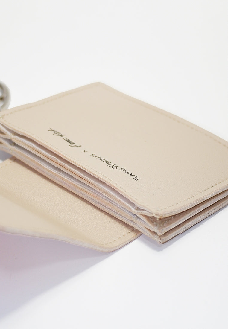 Plains & Prints × Pete Rich Card Wallet (Beige)
