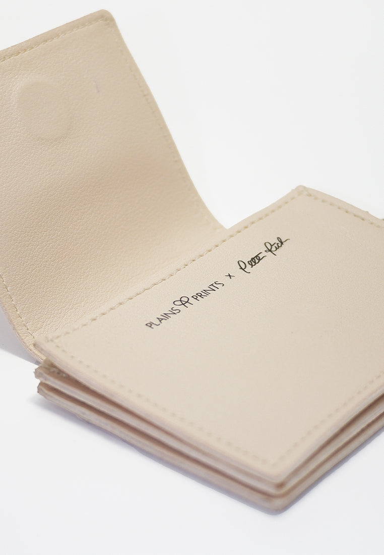 Plains & Prints × Pete Rich Card Wallet (Beige)