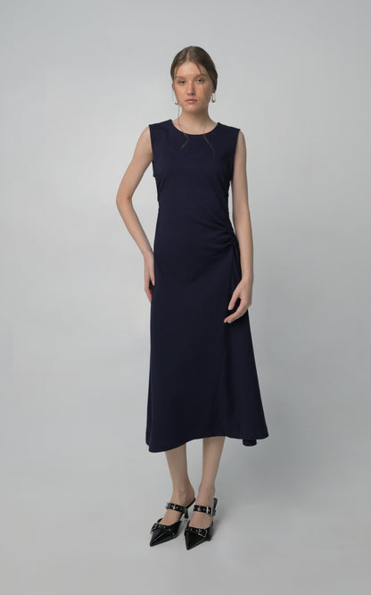 RAF Belfast Sleeveless Dress (Navy)