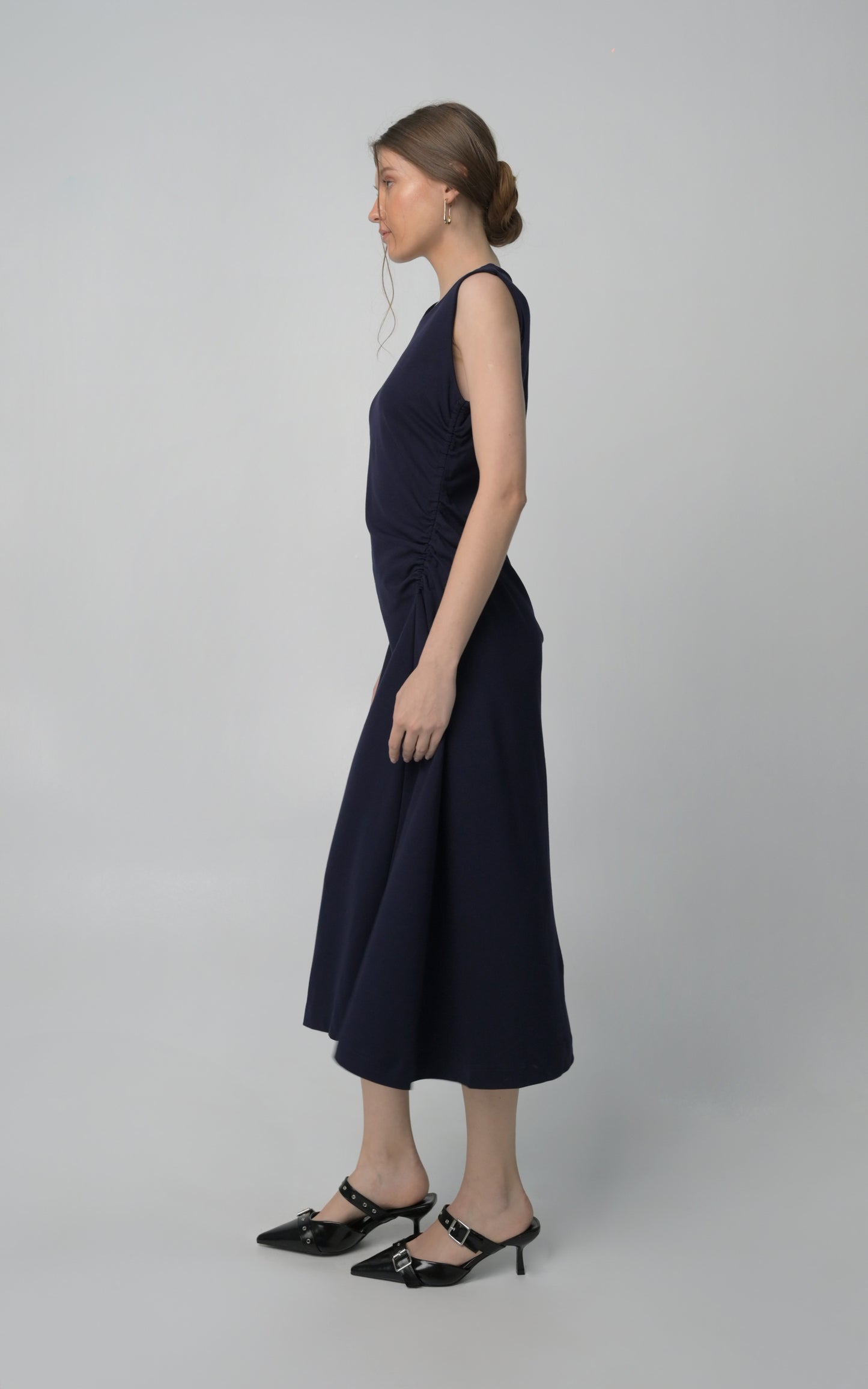 RAF Belfast Sleeveless Dress (Navy)