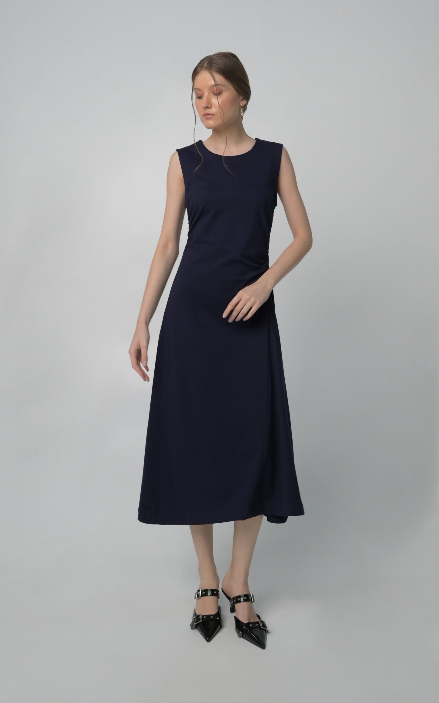 RAF Belfast Sleeveless Dress (Navy)