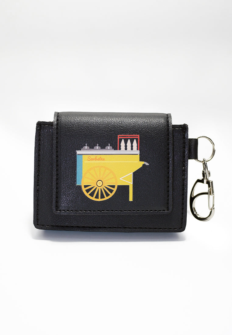 Plains & Prints × Pete Rich Card Wallet (Black)