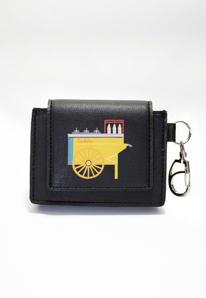 Plains & Prints × Pete Rich Card Wallet (Black)