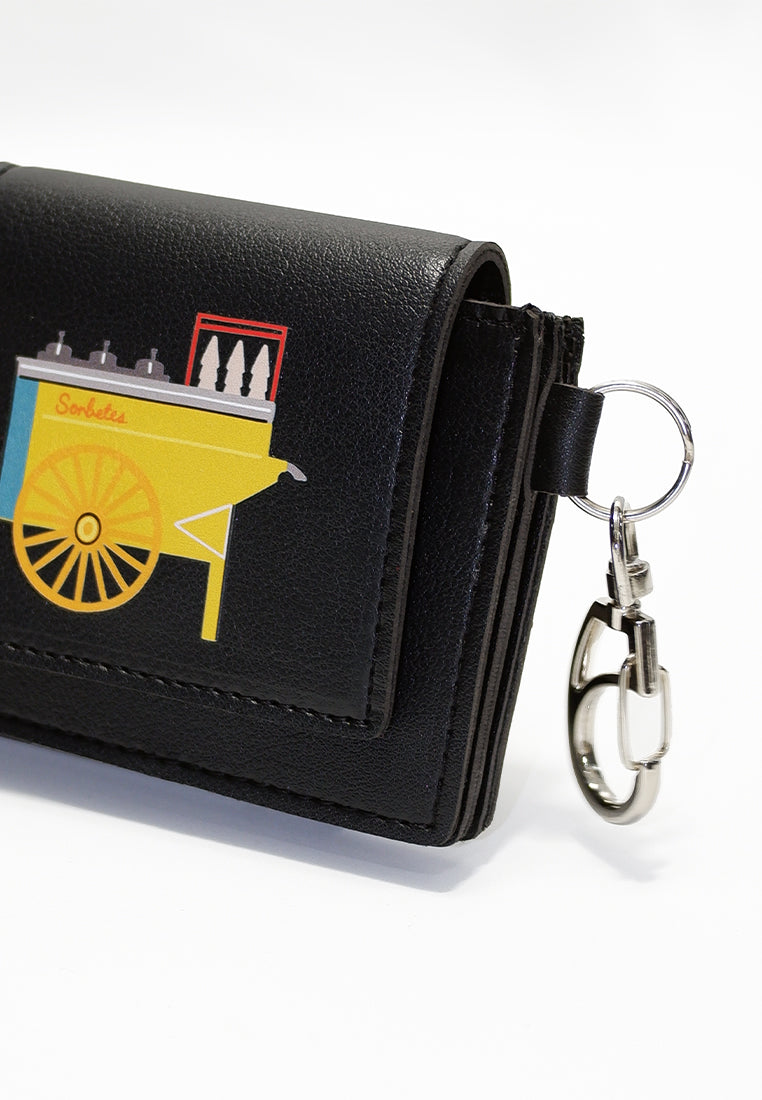 Plains & Prints × Pete Rich Card Wallet (Black)