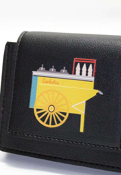 Plains & Prints × Pete Rich Card Wallet (Black)