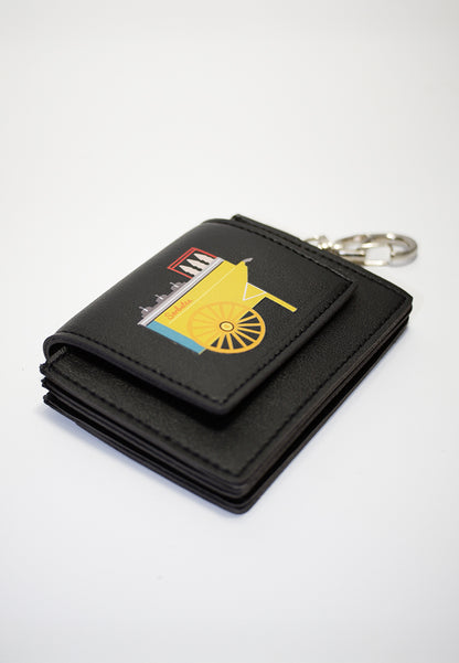 Plains & Prints × Pete Rich Card Wallet (Black)