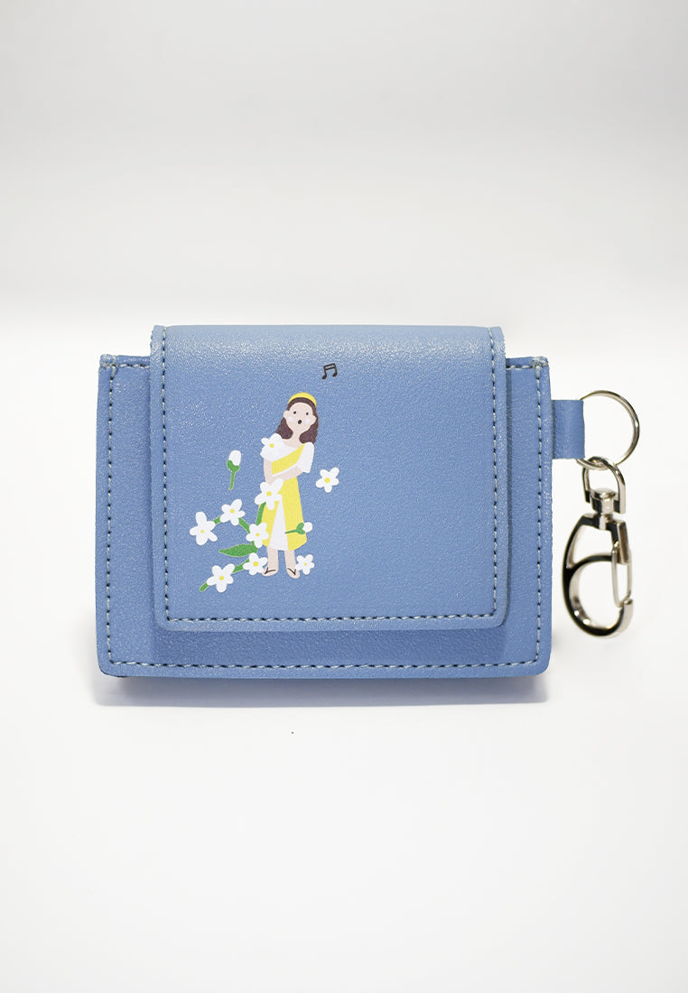 Plains & Prints × Pete Rich Card Wallet (Periwinkle)