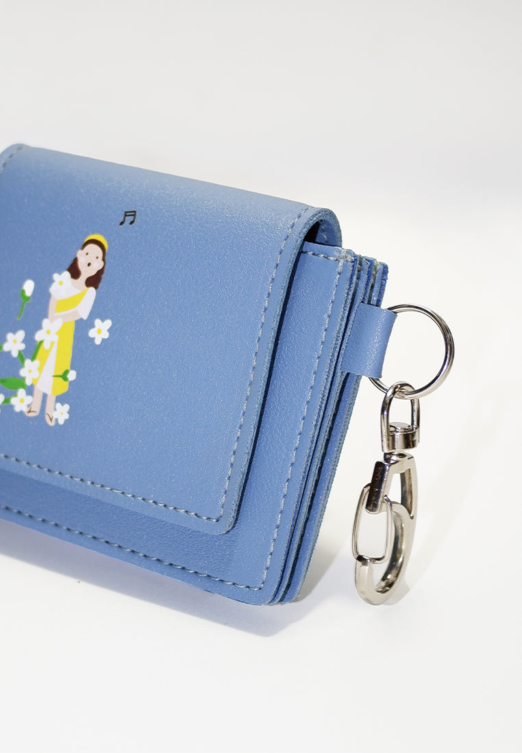 Plains & Prints × Pete Rich Card Wallet (Periwinkle)
