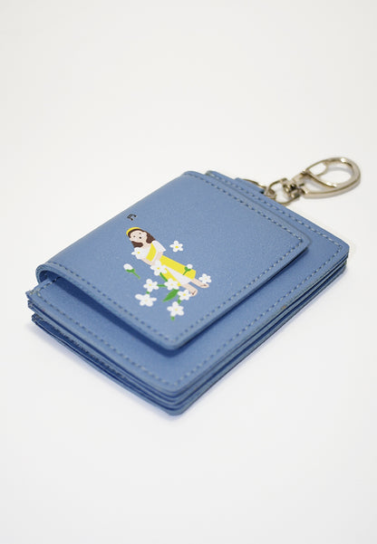 Plains & Prints × Pete Rich Card Wallet (Periwinkle)