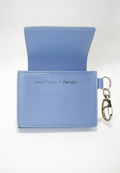 Plains & Prints × Pete Rich Card Wallet (Periwinkle)