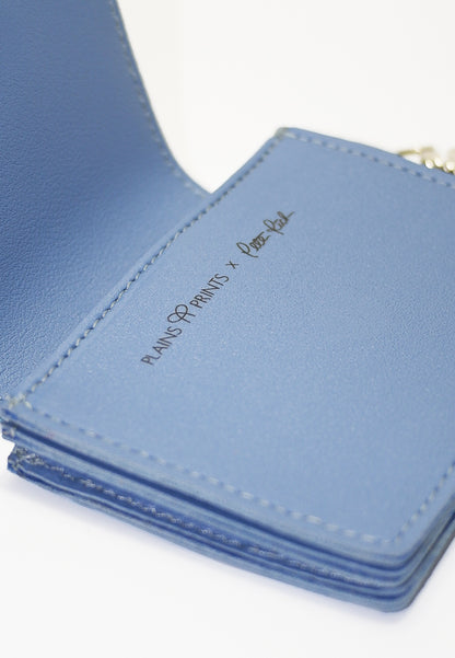 Plains & Prints × Pete Rich Card Wallet (Periwinkle)