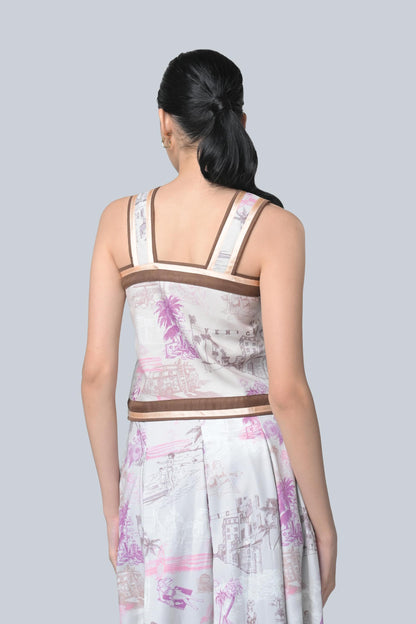 Bowie Sleeveless Top (Multi)