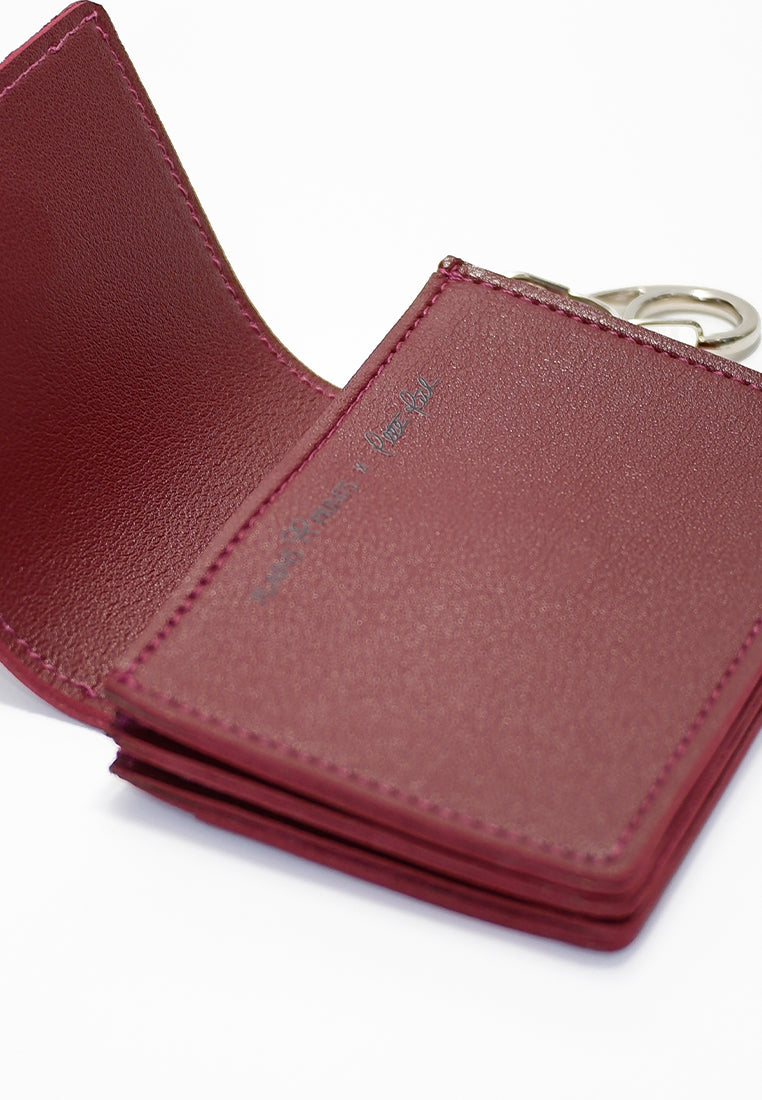 Plains & Prints × Pete Rich Card Wallet (Burgundy)