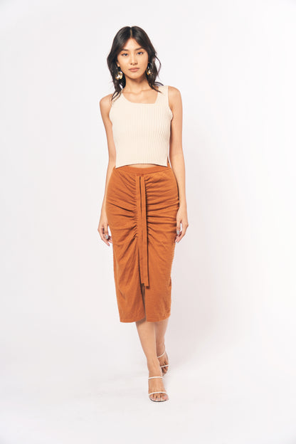 Complementary Calvina Sleeveless Top (Cream)