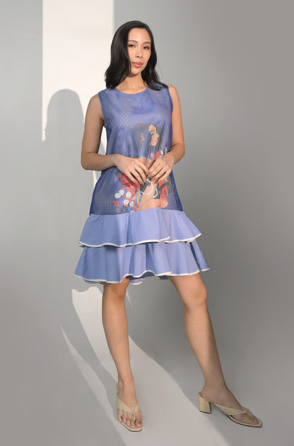 Celeste Sleeveless Dress (Multi)