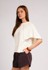 Cielo Short Sleeve Top (Offwhite)
