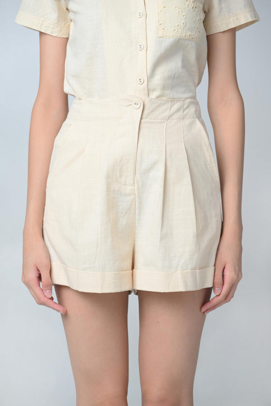 Beau Shorts (Beige)