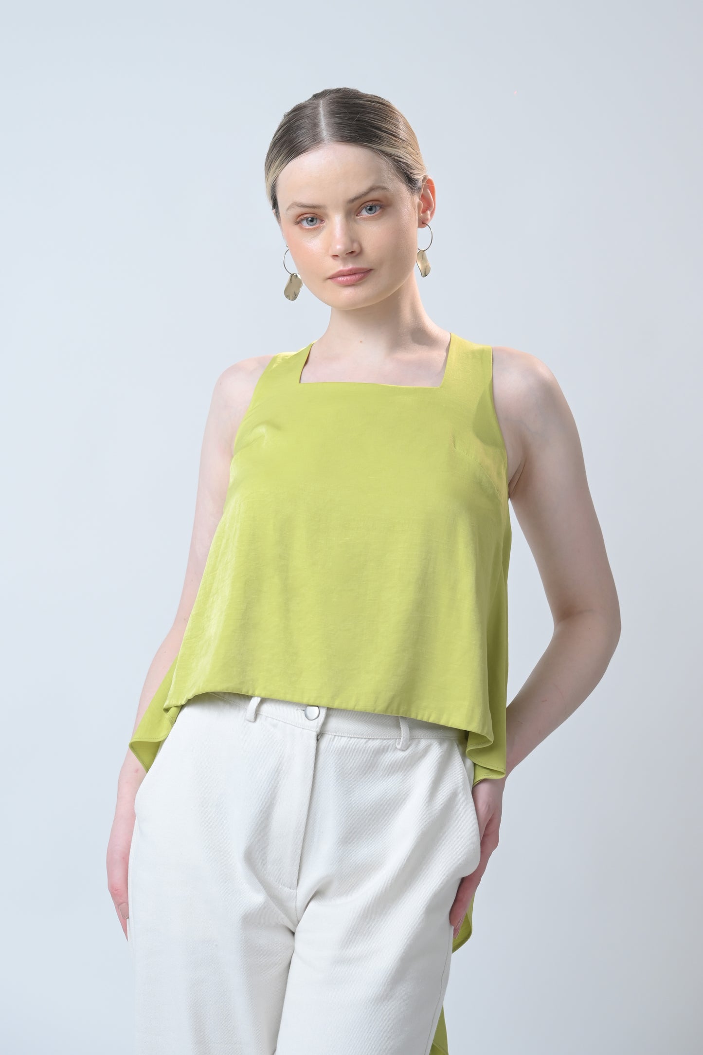 RAF Berlin Sleeveless  Top (Lime)