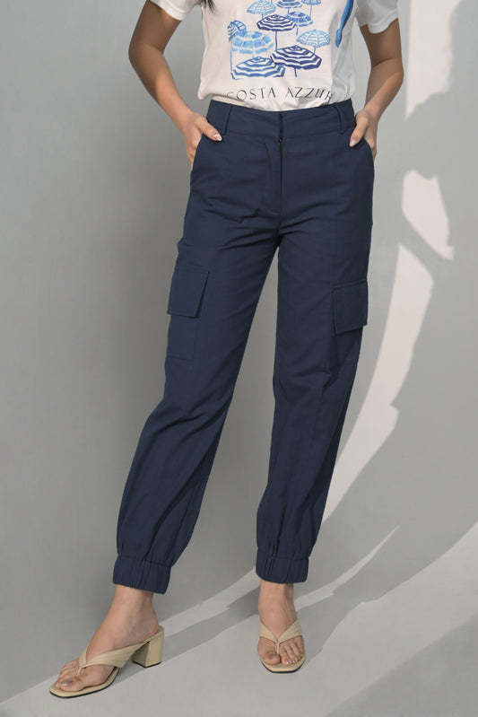 Cash Pants (Navy Blue)