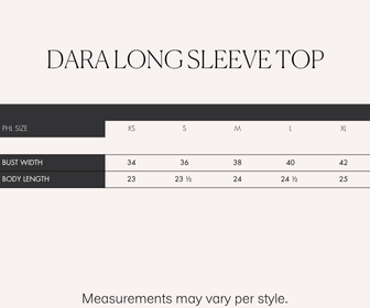 Raf Dara Long Sleeve Top (White/Rust)